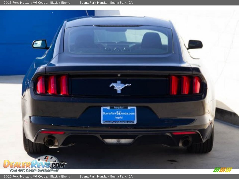 2015 Ford Mustang V6 Coupe Black / Ebony Photo #9