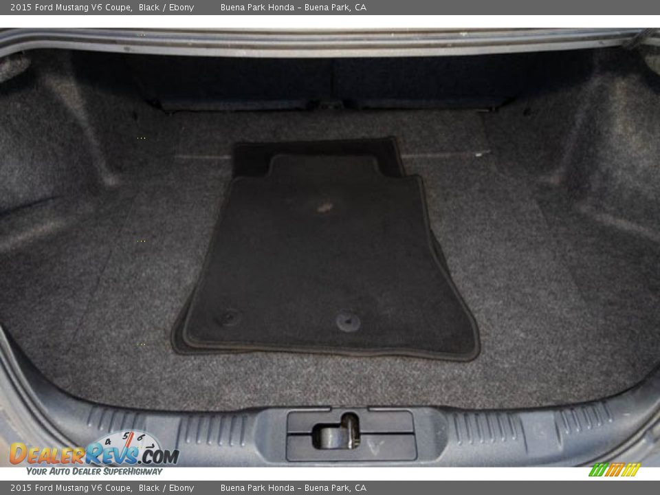 2015 Ford Mustang V6 Coupe Black / Ebony Photo #15