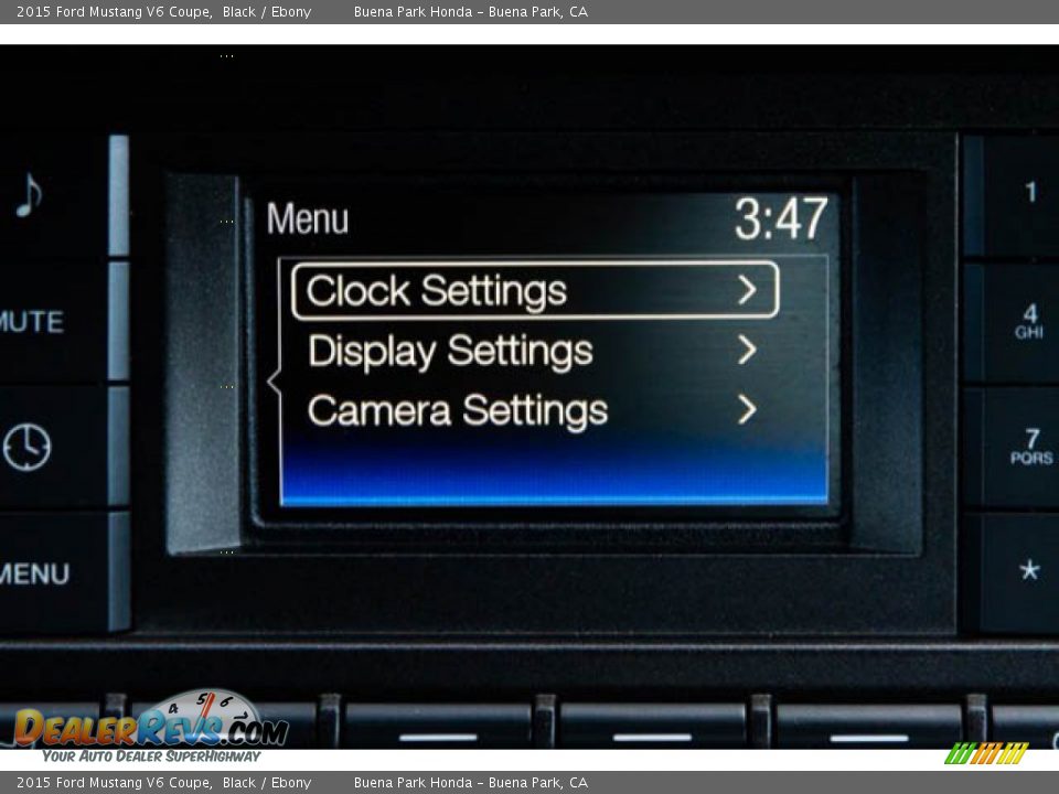 2015 Ford Mustang V6 Coupe Black / Ebony Photo #18