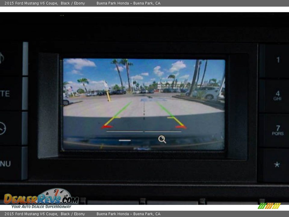 2015 Ford Mustang V6 Coupe Black / Ebony Photo #19