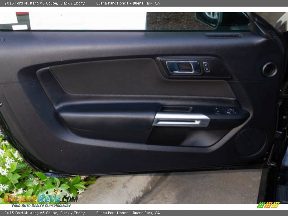 2015 Ford Mustang V6 Coupe Black / Ebony Photo #21