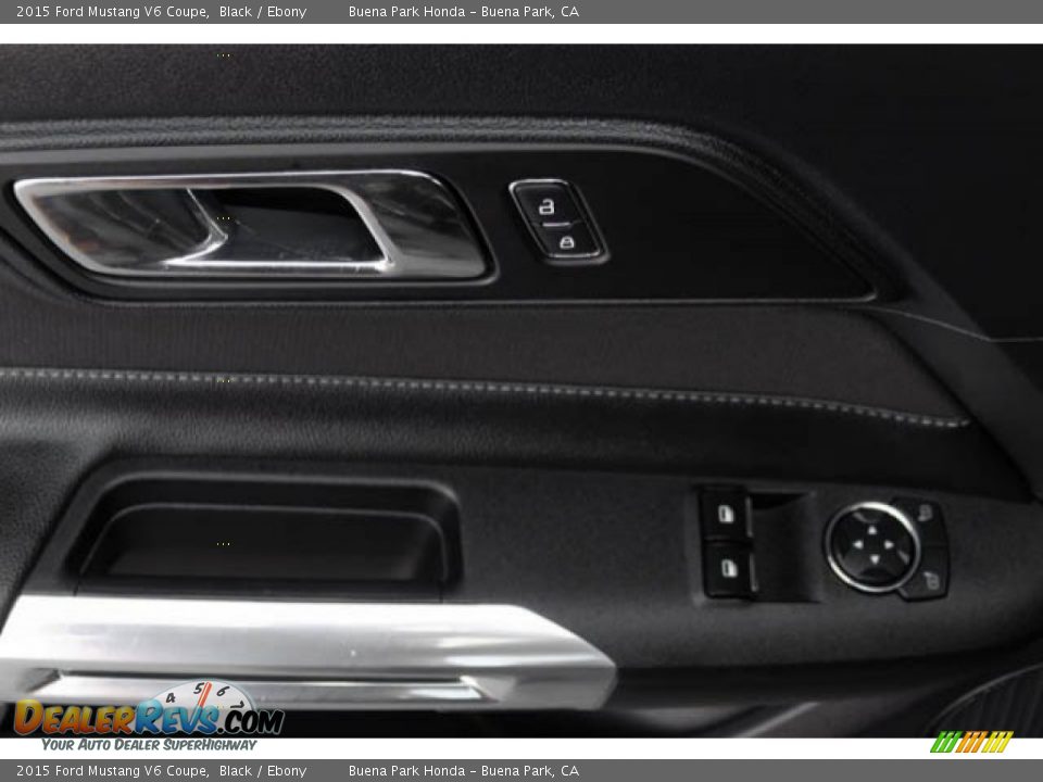 2015 Ford Mustang V6 Coupe Black / Ebony Photo #22