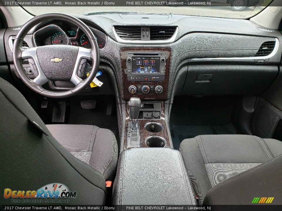 2017 Chevrolet Traverse LT AWD Mosaic Black Metallic / Ebony Photo #23