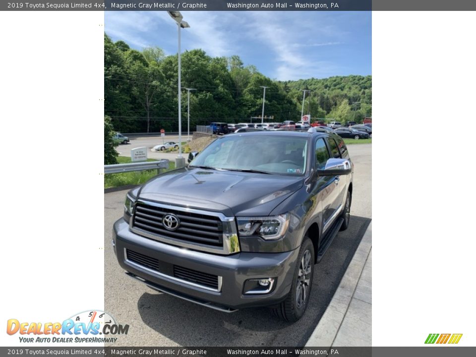 2019 Toyota Sequoia Limited 4x4 Magnetic Gray Metallic / Graphite Photo #3