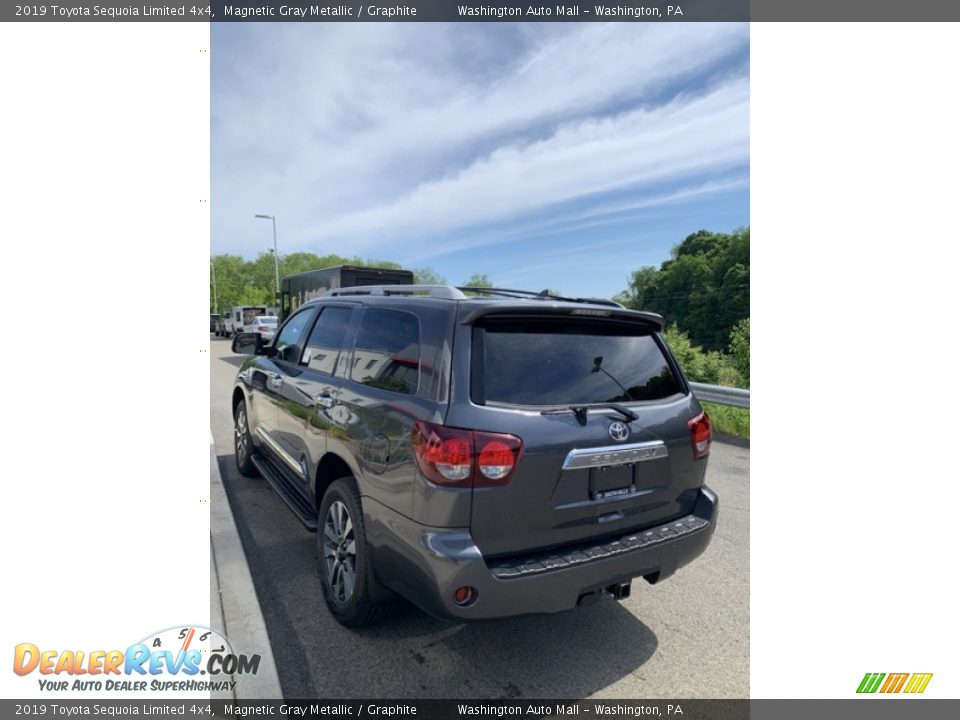 2019 Toyota Sequoia Limited 4x4 Magnetic Gray Metallic / Graphite Photo #4