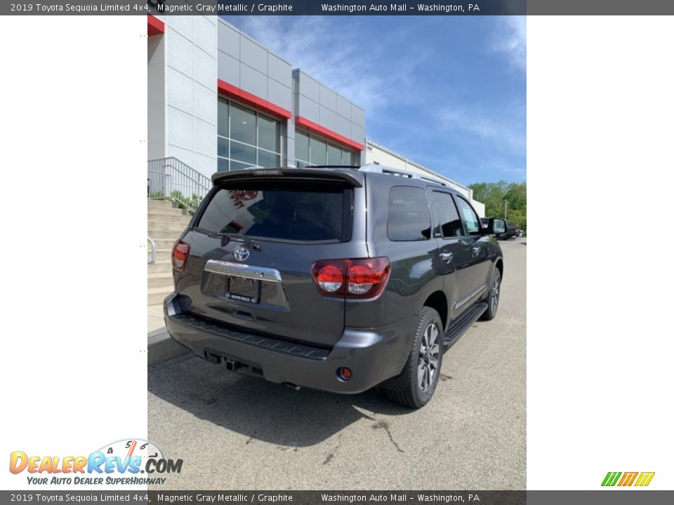 2019 Toyota Sequoia Limited 4x4 Magnetic Gray Metallic / Graphite Photo #6