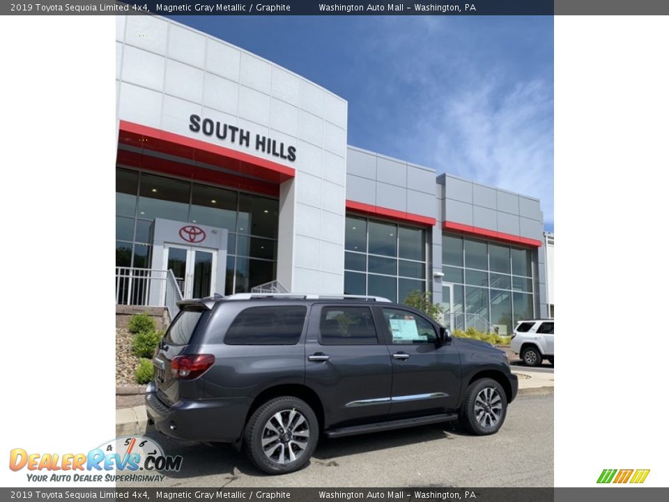 2019 Toyota Sequoia Limited 4x4 Magnetic Gray Metallic / Graphite Photo #7