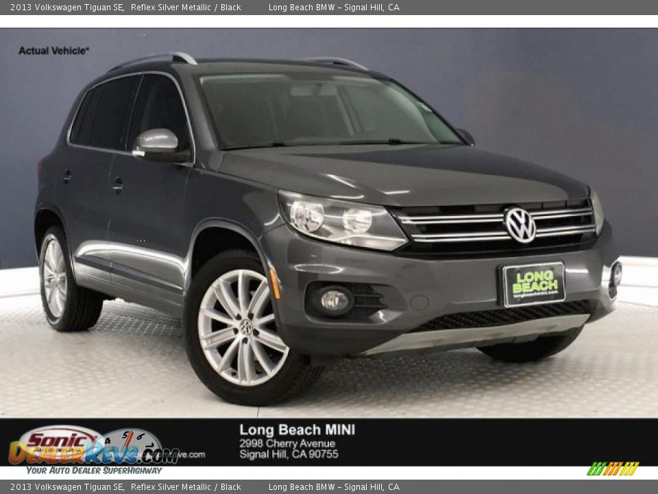 2013 Volkswagen Tiguan SE Reflex Silver Metallic / Black Photo #1