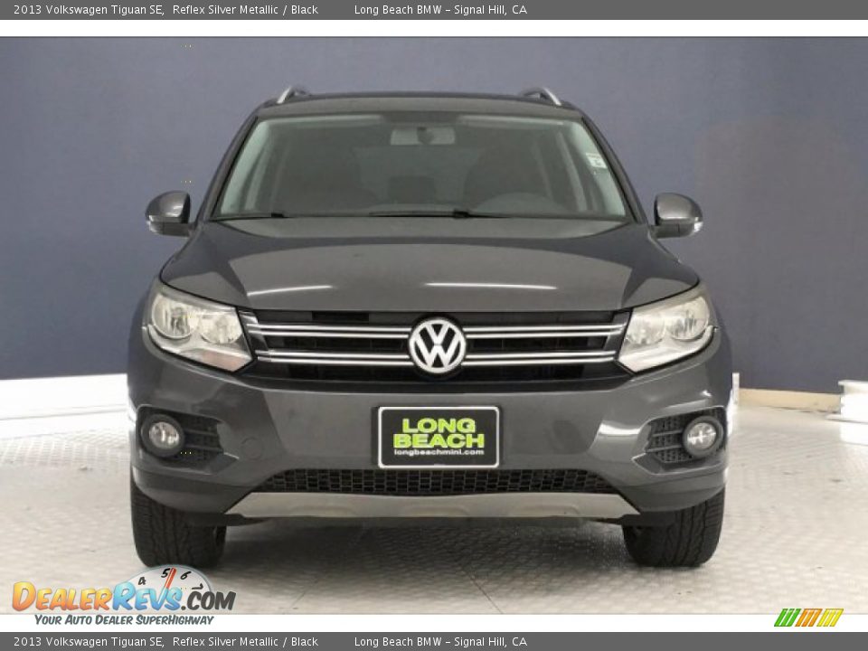 2013 Volkswagen Tiguan SE Reflex Silver Metallic / Black Photo #2