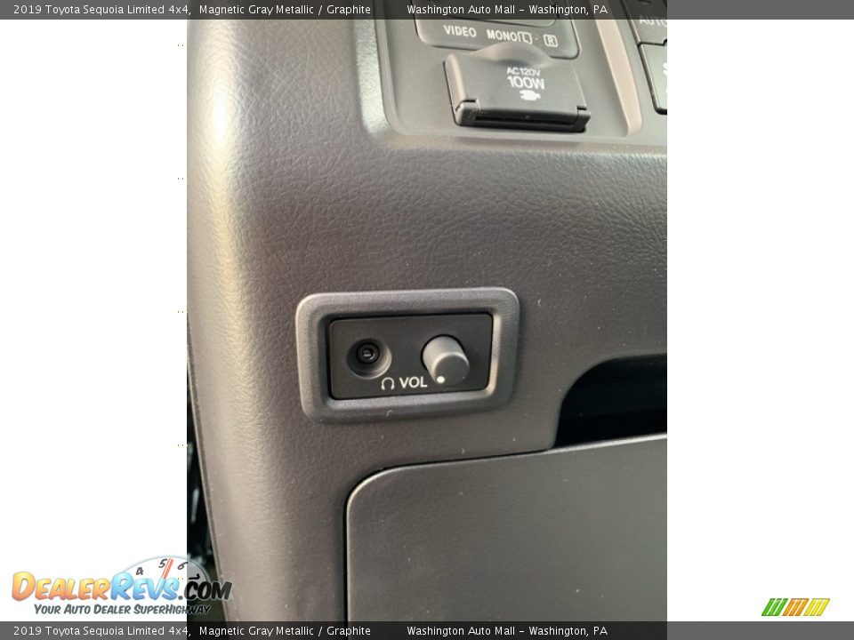 2019 Toyota Sequoia Limited 4x4 Magnetic Gray Metallic / Graphite Photo #22