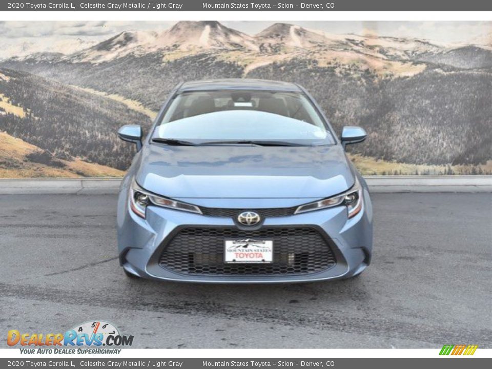 2020 Toyota Corolla L Celestite Gray Metallic / Light Gray Photo #2