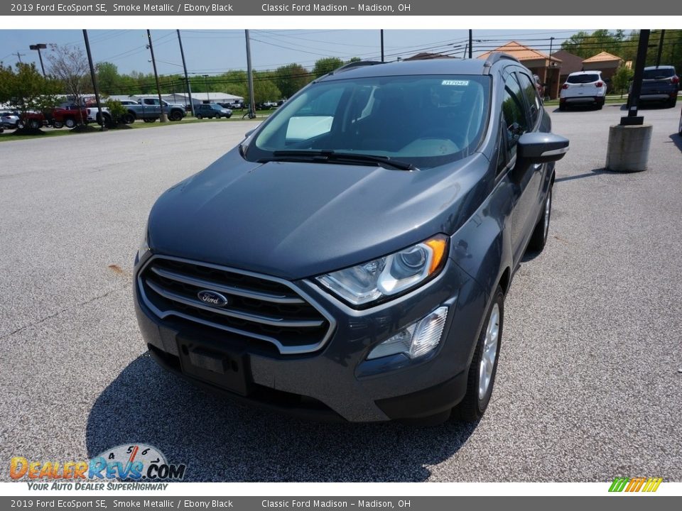 2019 Ford EcoSport SE Smoke Metallic / Ebony Black Photo #1