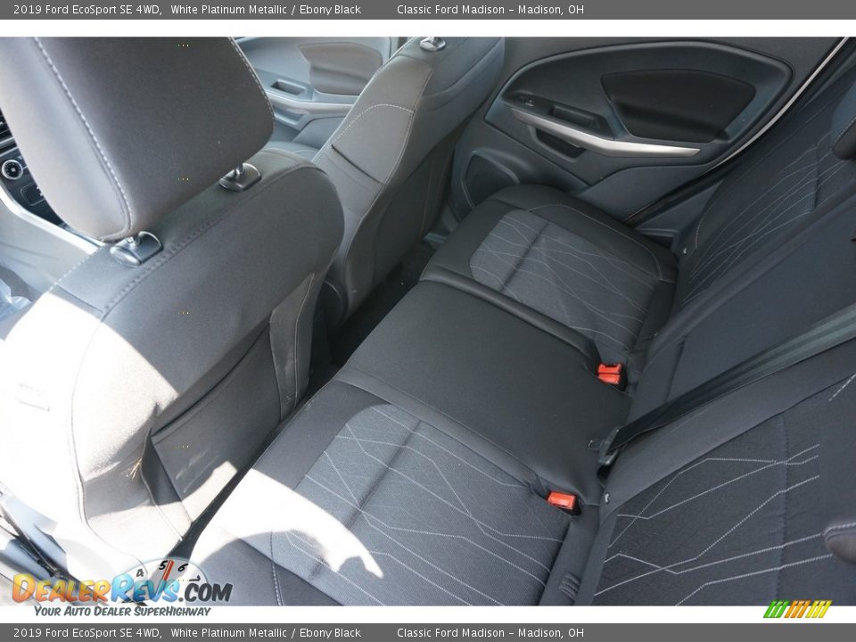 2019 Ford EcoSport SE 4WD White Platinum Metallic / Ebony Black Photo #5