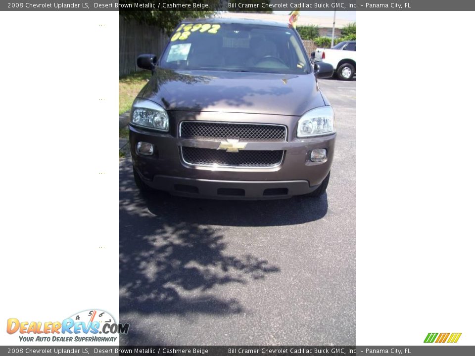 2008 Chevrolet Uplander LS Desert Brown Metallic / Cashmere Beige Photo #3