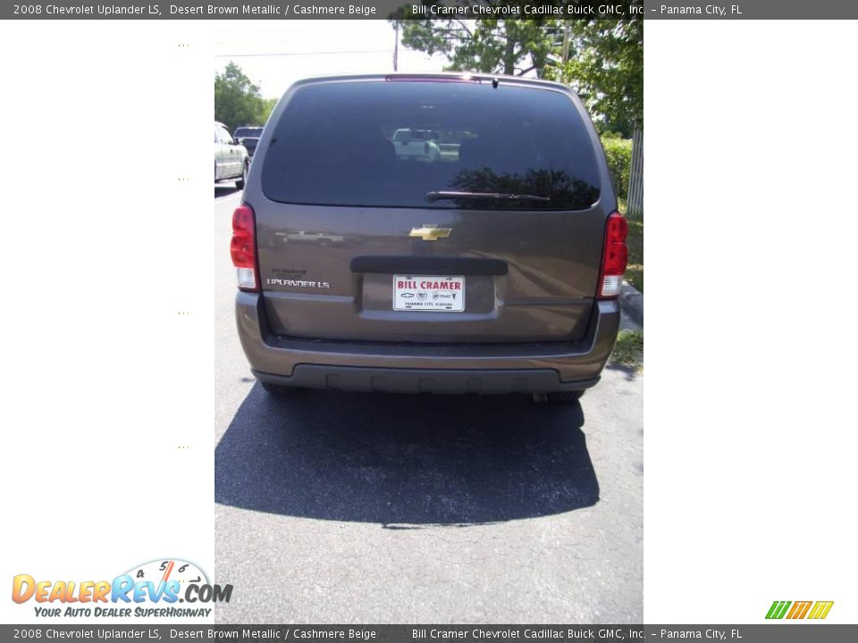 2008 Chevrolet Uplander LS Desert Brown Metallic / Cashmere Beige Photo #4