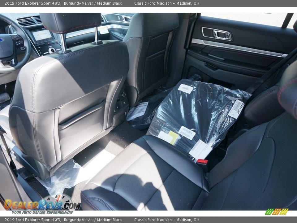 2019 Ford Explorer Sport 4WD Burgundy Velvet / Medium Black Photo #5