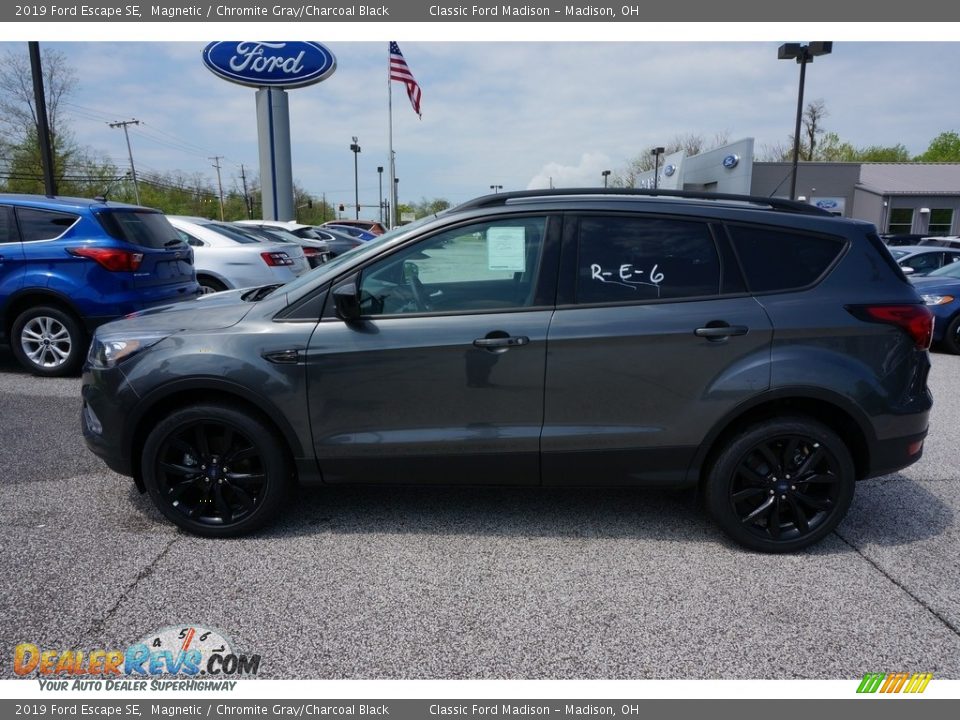 2019 Ford Escape SE Magnetic / Chromite Gray/Charcoal Black Photo #2