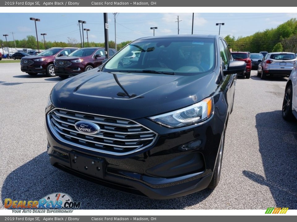 2019 Ford Edge SE Agate Black / Ebony Photo #1