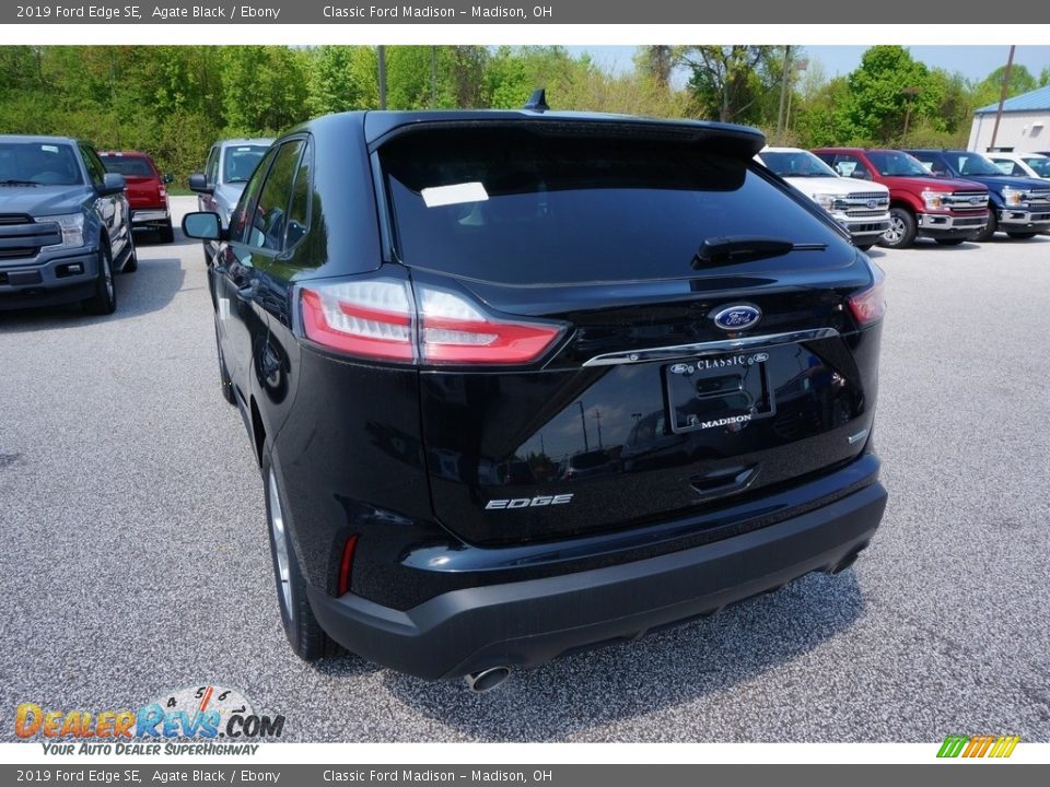 2019 Ford Edge SE Agate Black / Ebony Photo #3