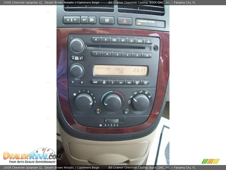 2008 Chevrolet Uplander LS Desert Brown Metallic / Cashmere Beige Photo #9