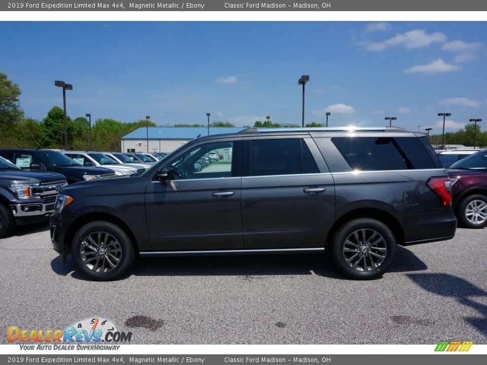 2019 Ford Expedition Limited Max 4x4 Magnetic Metallic / Ebony Photo #2