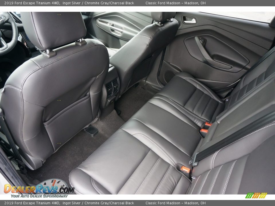 2019 Ford Escape Titanium 4WD Ingot Silver / Chromite Gray/Charcoal Black Photo #5