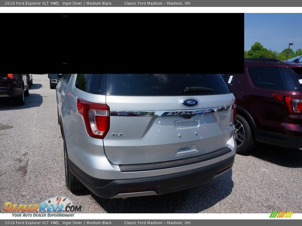 2019 Ford Explorer XLT 4WD Ingot Silver / Medium Black Photo #3