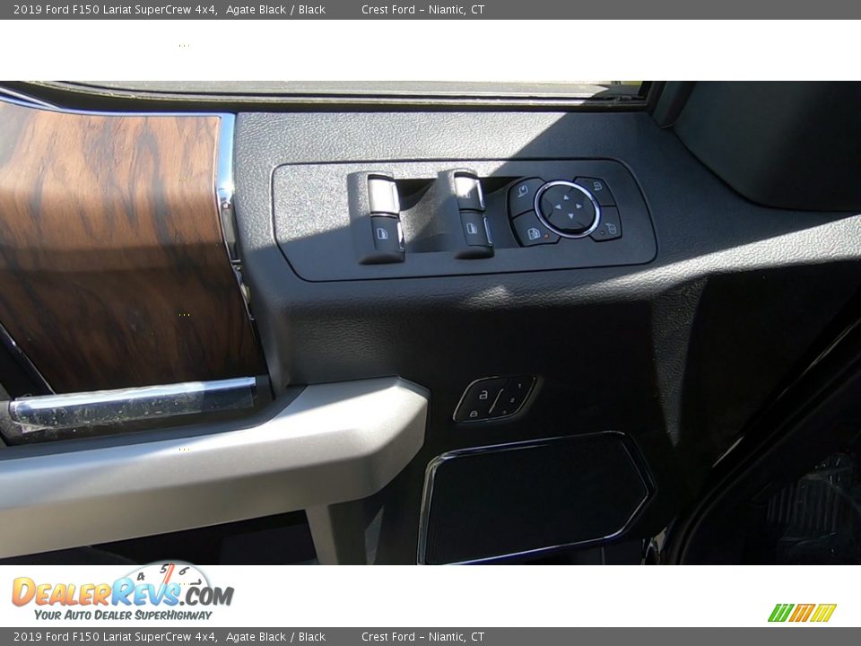 2019 Ford F150 Lariat SuperCrew 4x4 Agate Black / Black Photo #12