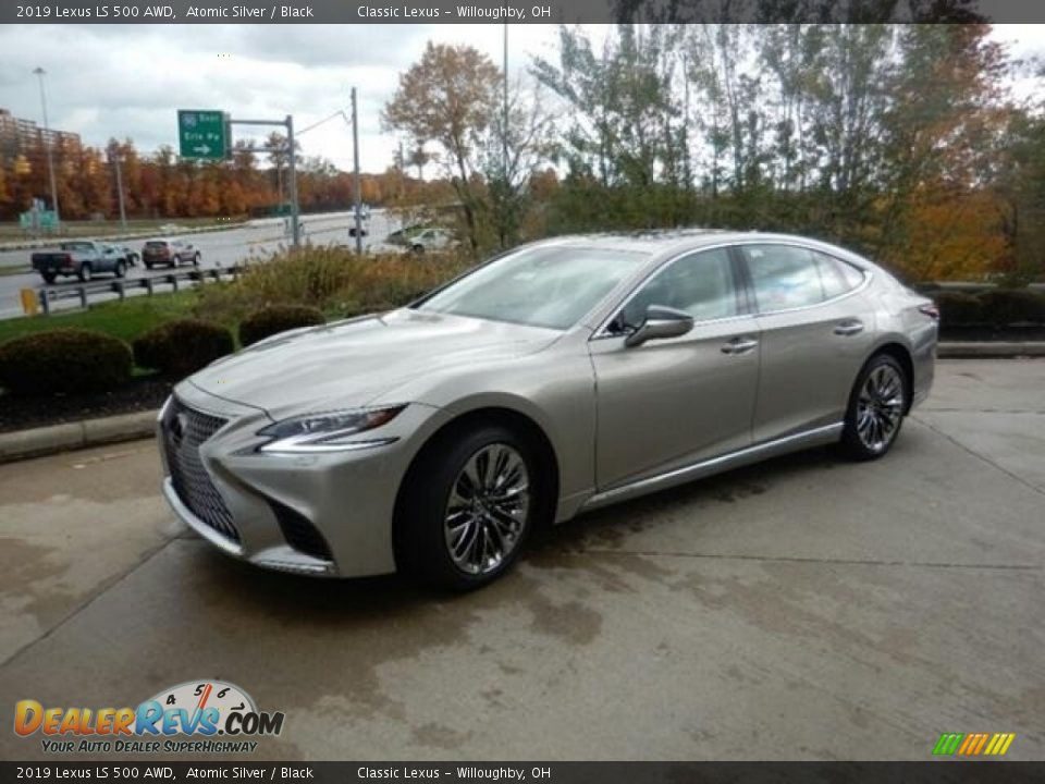 2019 Lexus LS 500 AWD Atomic Silver / Black Photo #1