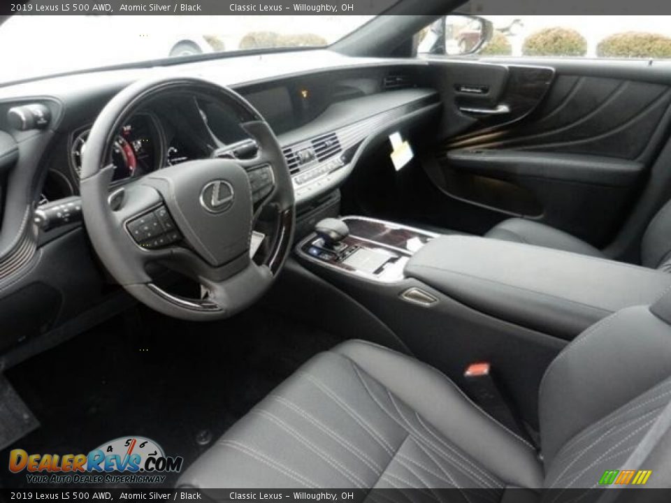 2019 Lexus LS 500 AWD Atomic Silver / Black Photo #2