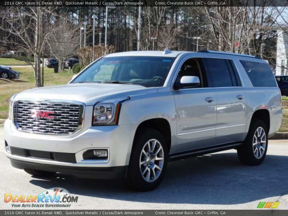 2019 GMC Yukon XL Denali 4WD Quicksilver Metallic / Cocoa/Dark Atmospere Photo #5