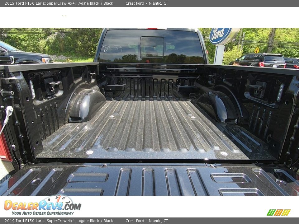 2019 Ford F150 Lariat SuperCrew 4x4 Agate Black / Black Photo #21