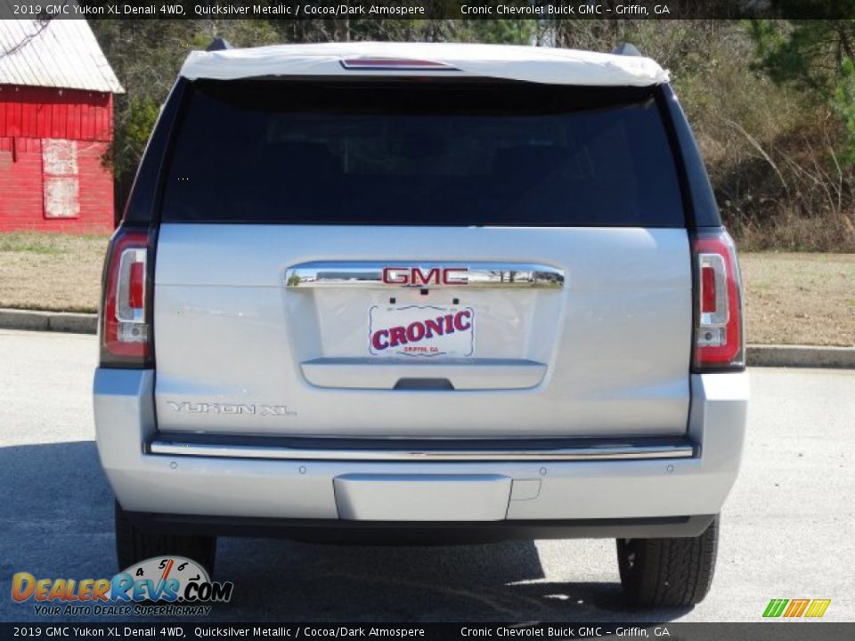 2019 GMC Yukon XL Denali 4WD Quicksilver Metallic / Cocoa/Dark Atmospere Photo #7