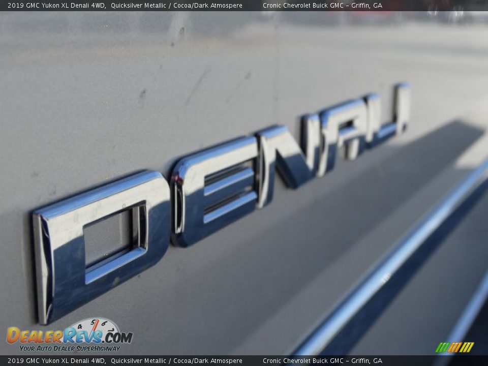 2019 GMC Yukon XL Denali 4WD Quicksilver Metallic / Cocoa/Dark Atmospere Photo #9