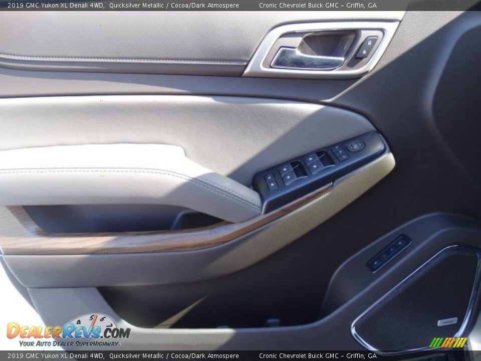 2019 GMC Yukon XL Denali 4WD Quicksilver Metallic / Cocoa/Dark Atmospere Photo #11