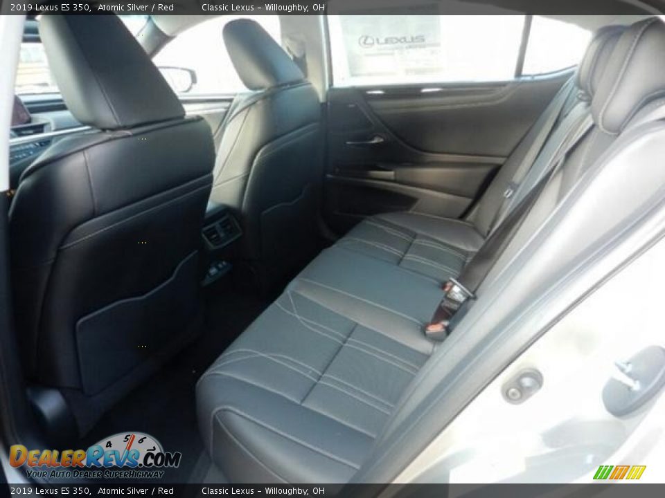 2019 Lexus ES 350 Atomic Silver / Red Photo #3