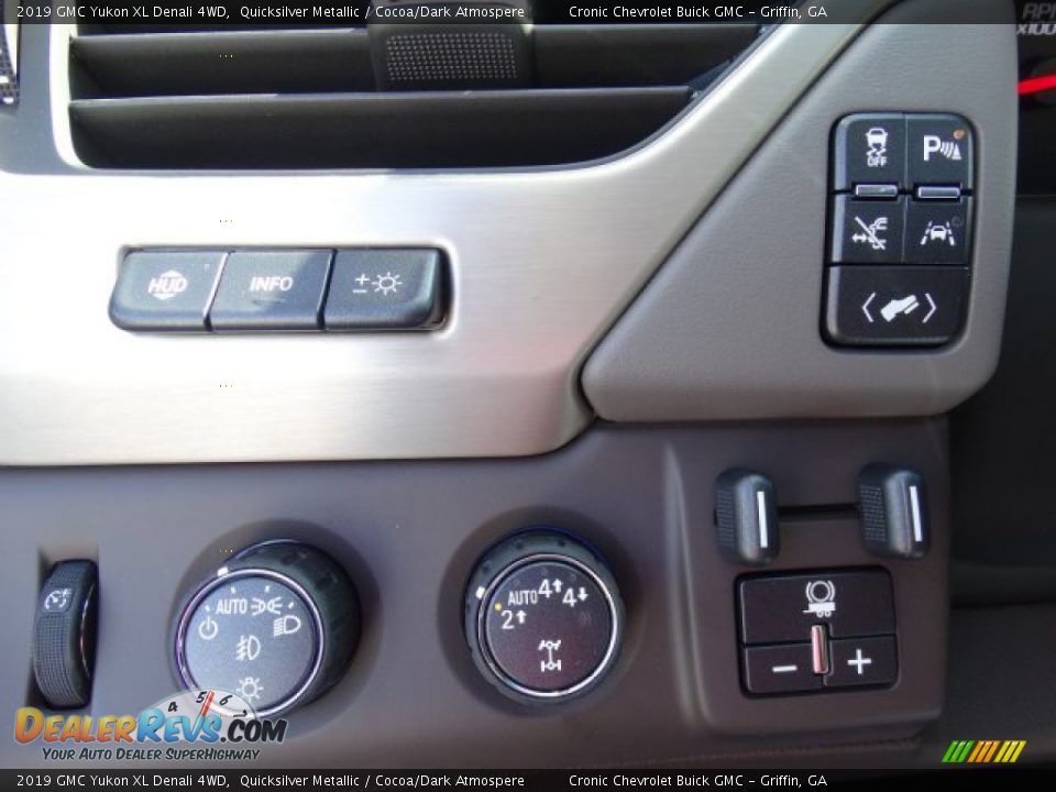 2019 GMC Yukon XL Denali 4WD Quicksilver Metallic / Cocoa/Dark Atmospere Photo #15