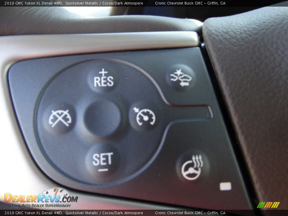 2019 GMC Yukon XL Denali 4WD Quicksilver Metallic / Cocoa/Dark Atmospere Photo #16