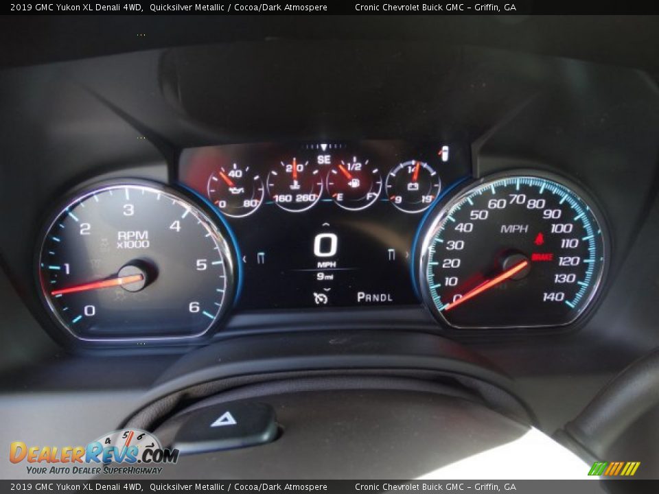 2019 GMC Yukon XL Denali 4WD Quicksilver Metallic / Cocoa/Dark Atmospere Photo #17