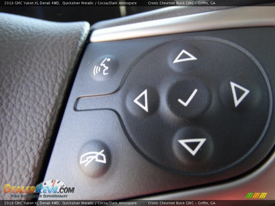 2019 GMC Yukon XL Denali 4WD Quicksilver Metallic / Cocoa/Dark Atmospere Photo #18