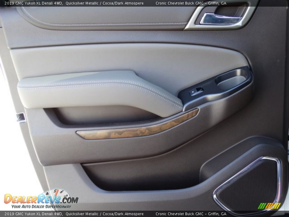 2019 GMC Yukon XL Denali 4WD Quicksilver Metallic / Cocoa/Dark Atmospere Photo #25