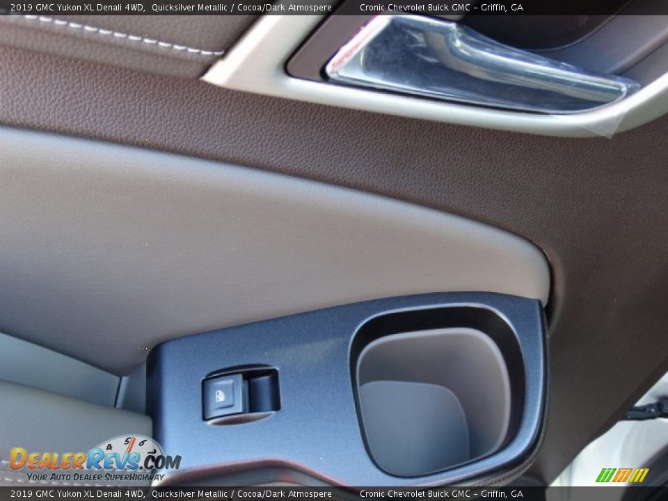 2019 GMC Yukon XL Denali 4WD Quicksilver Metallic / Cocoa/Dark Atmospere Photo #26