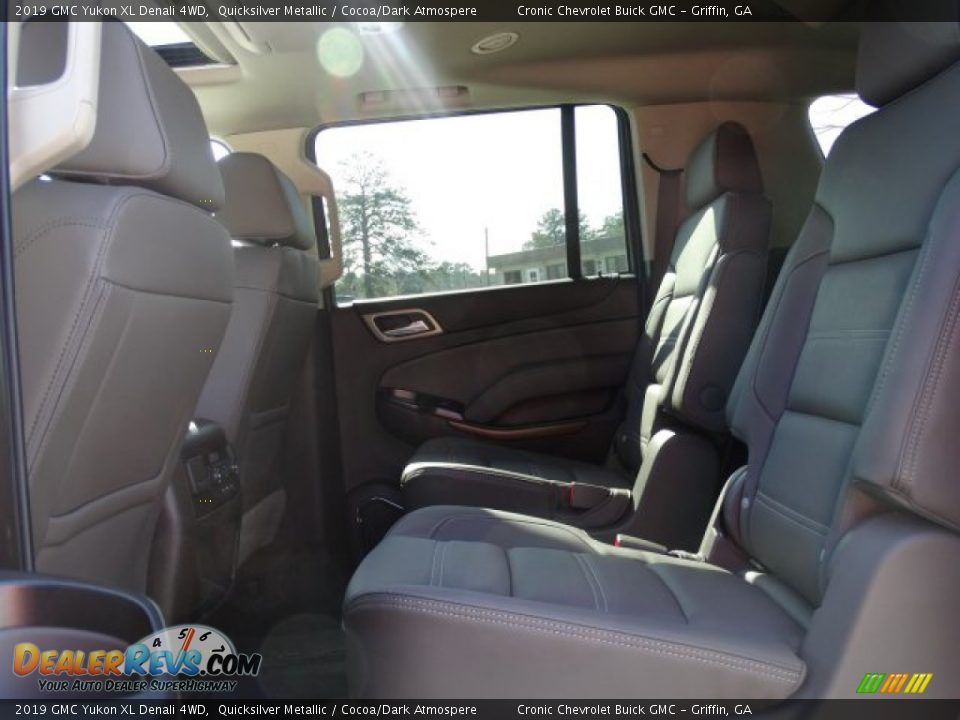 2019 GMC Yukon XL Denali 4WD Quicksilver Metallic / Cocoa/Dark Atmospere Photo #27