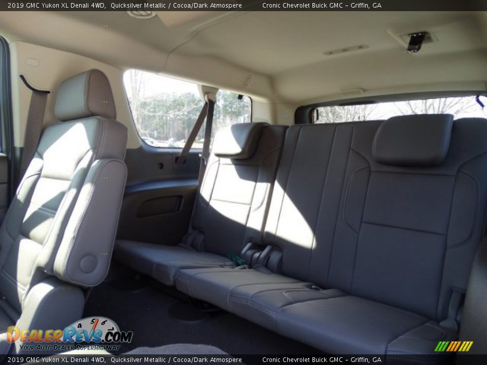 2019 GMC Yukon XL Denali 4WD Quicksilver Metallic / Cocoa/Dark Atmospere Photo #28