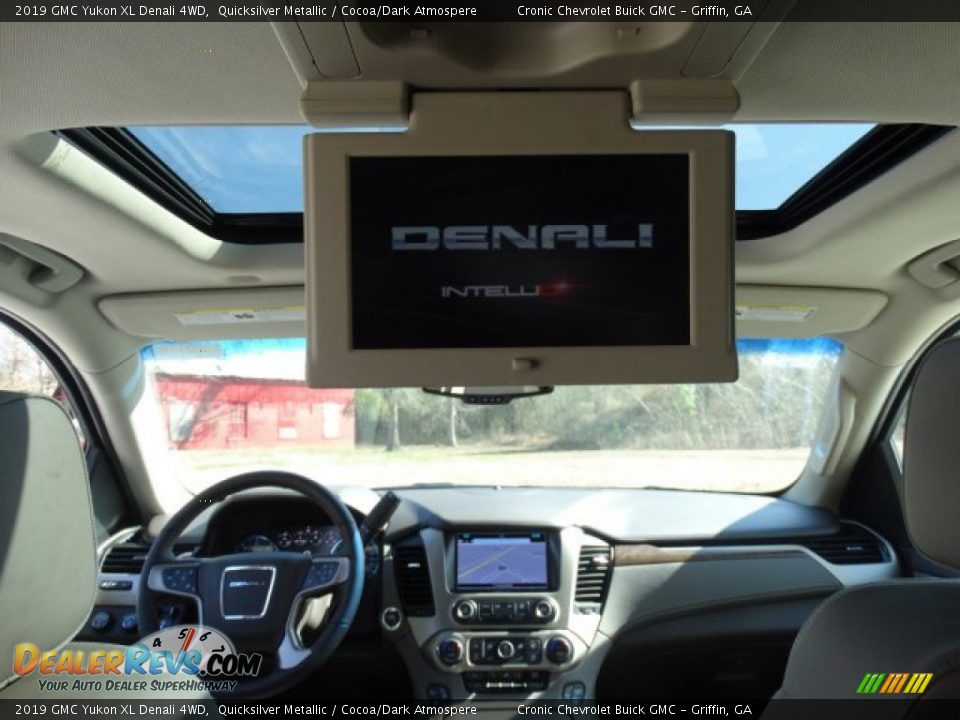 2019 GMC Yukon XL Denali 4WD Quicksilver Metallic / Cocoa/Dark Atmospere Photo #29