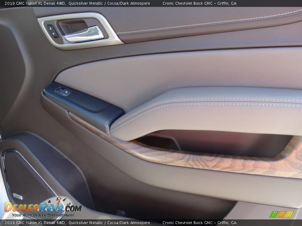 2019 GMC Yukon XL Denali 4WD Quicksilver Metallic / Cocoa/Dark Atmospere Photo #33