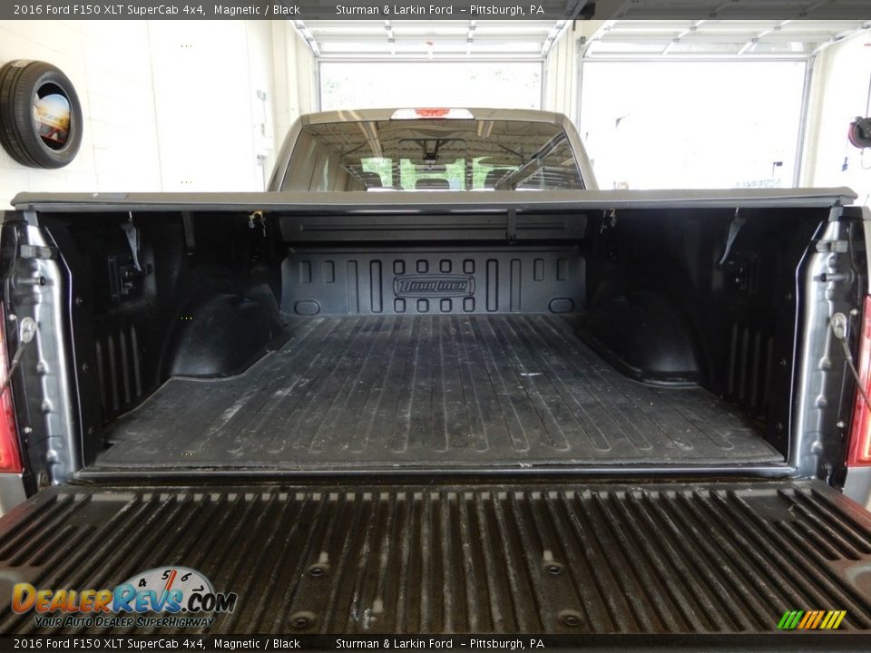 2016 Ford F150 XLT SuperCab 4x4 Magnetic / Black Photo #8