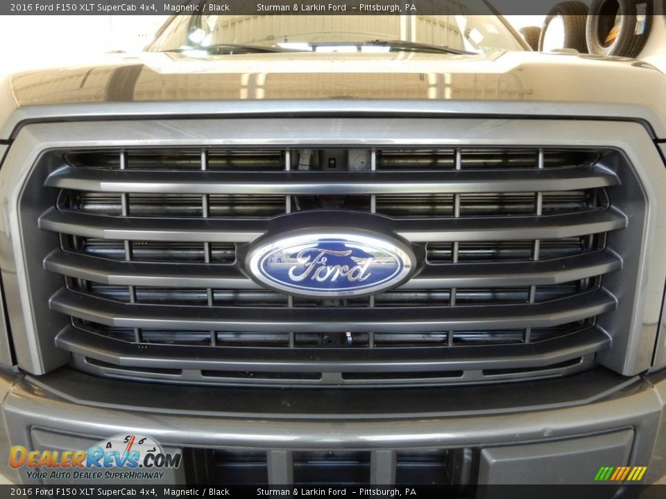 2016 Ford F150 XLT SuperCab 4x4 Magnetic / Black Photo #12