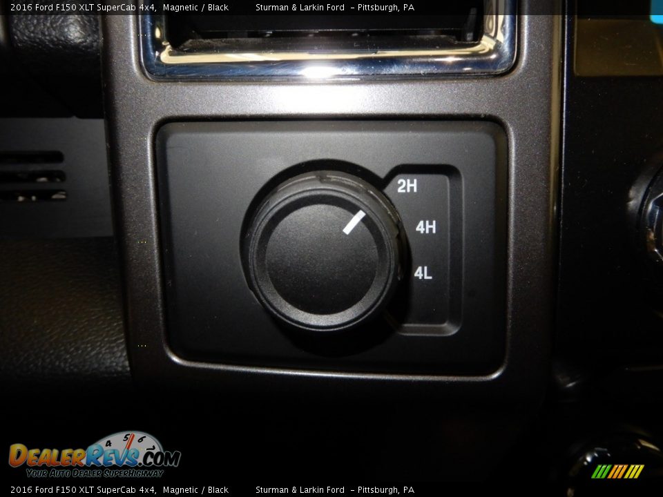 2016 Ford F150 XLT SuperCab 4x4 Magnetic / Black Photo #21
