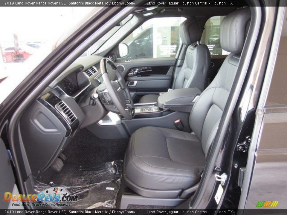 2019 Land Rover Range Rover HSE Santorini Black Metallic / Ebony/Ebony Photo #3